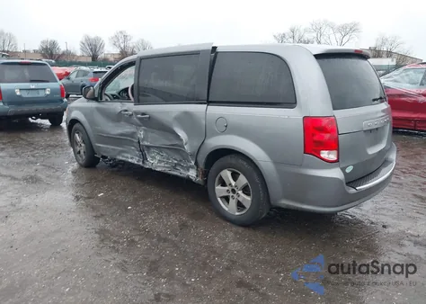 2013 Dodge Grand Caravan Se из США, поврежденный, VIN 2C4RDGBG7DR668422